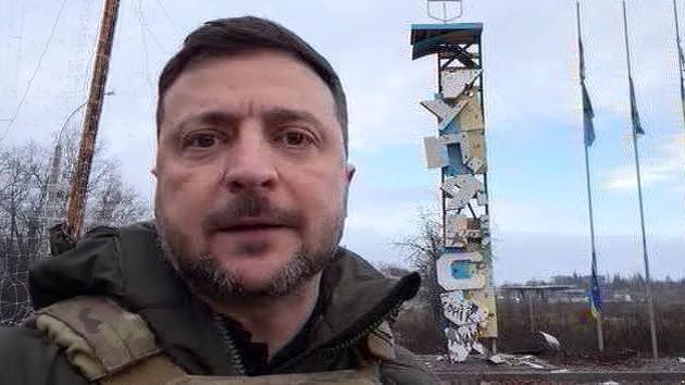 Zelensky in video con indicazione su Kupiansk