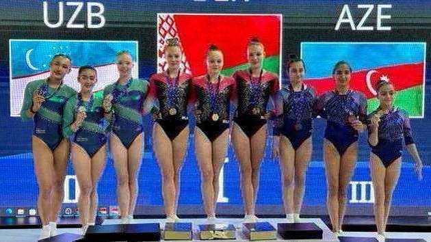 Gimnastas bielorrusos ganaron 25 medallas