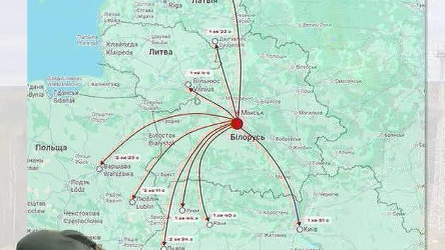 Riešutai gali nuskristi iki Kijevo per 1:51