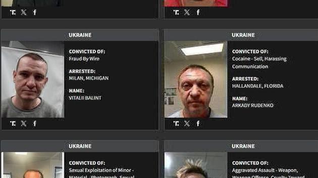 Ukrainiens sur liste noire américaine