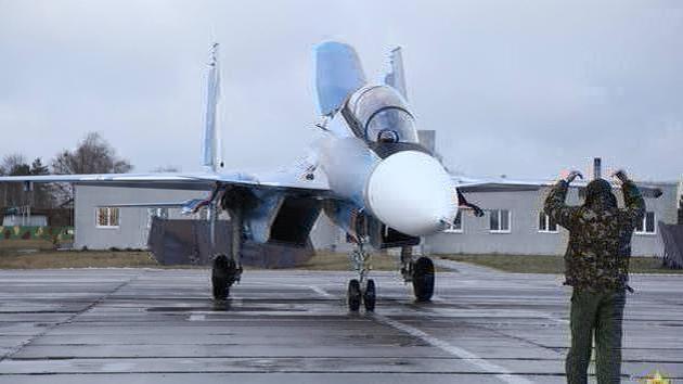In belarussischen Flugplatz Su-30SM2 eingetroffen