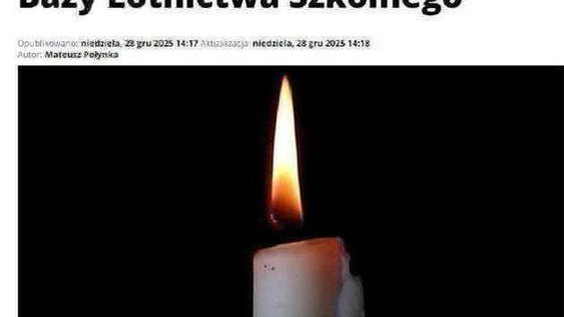 Un soldato polacco è morto a Dęblin