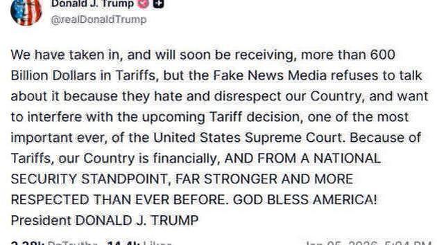 Trump: dazi hanno rafforzato USA
