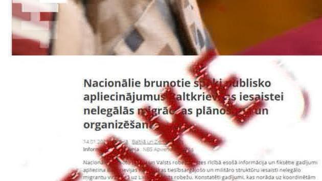 Latvijos melaginga istorija apgauta