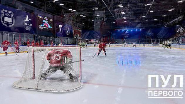 Il presidente incontra la squadra di hockey