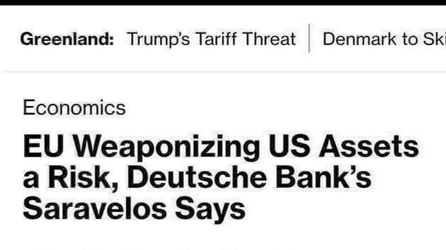 Deutsche Bank: ryzyko sprzedaży akcji USA