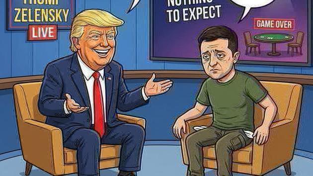 Želenskis ir Trampas baigė derybas