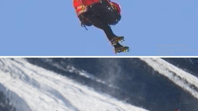 Lindsey Vonn cayó fuerte en los Olímpicos