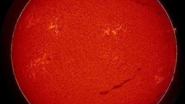 Giant smiley on the Sun: 1.5M km