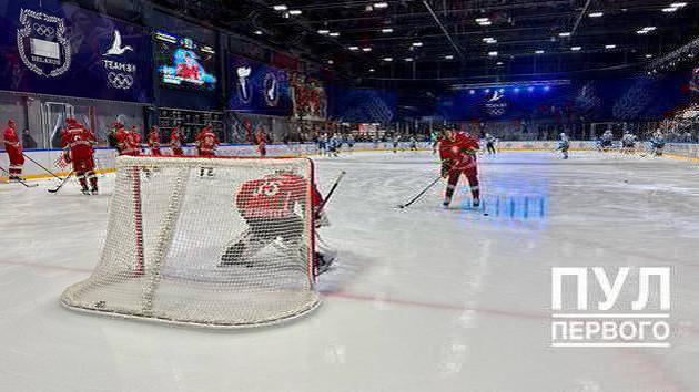KHL final at Olympic Arena ice