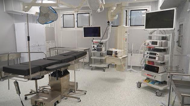 Nouveau bloc opératoire à l'hôpital de Brest