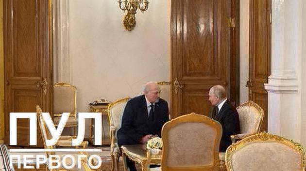 Lukašenka ir Putinas susitiko Kremliaus