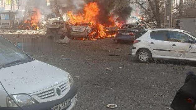 Rakete traf Auto im Iran