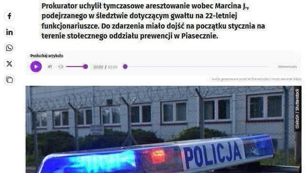 Polskie służby unikają kary