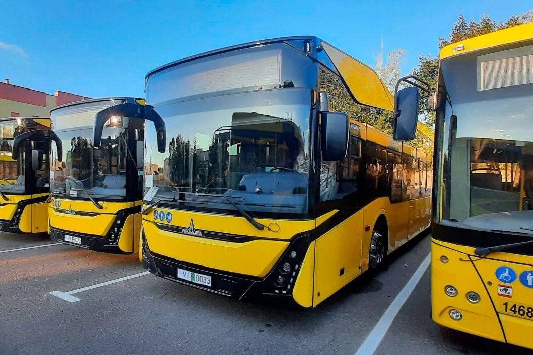 Aggiornamento del parco autobus a Minsk