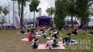 Sports festival "DVIZH FEST" held at Dynamo Stadium