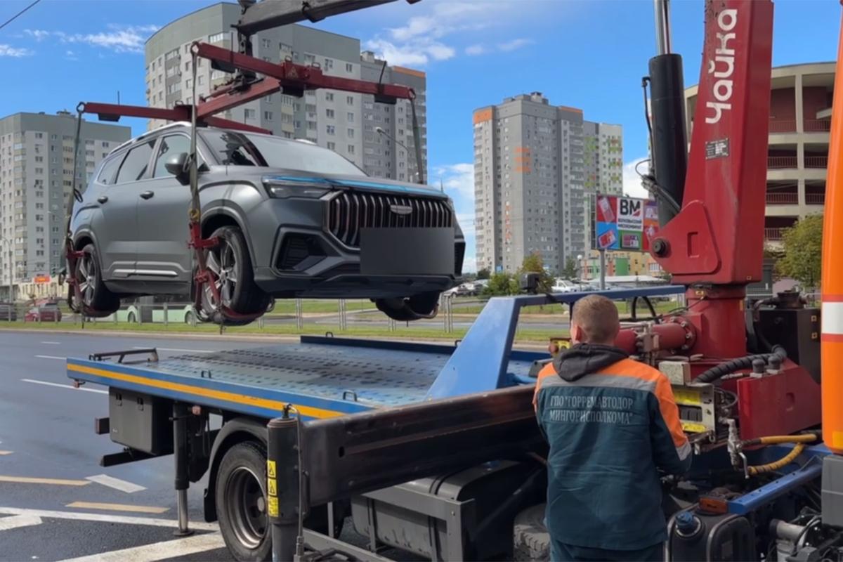 Improperly parked cars to be towed in Minsk from September 7 to 9