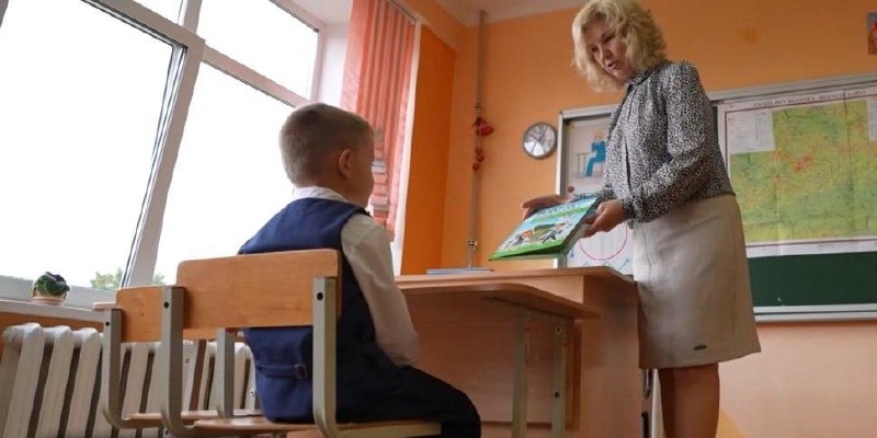 Only one student started first grade this year in the village of Bakshty