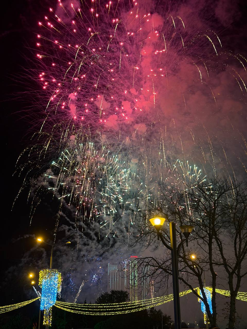 Fireworks footage. Happy City Day, Minsk!