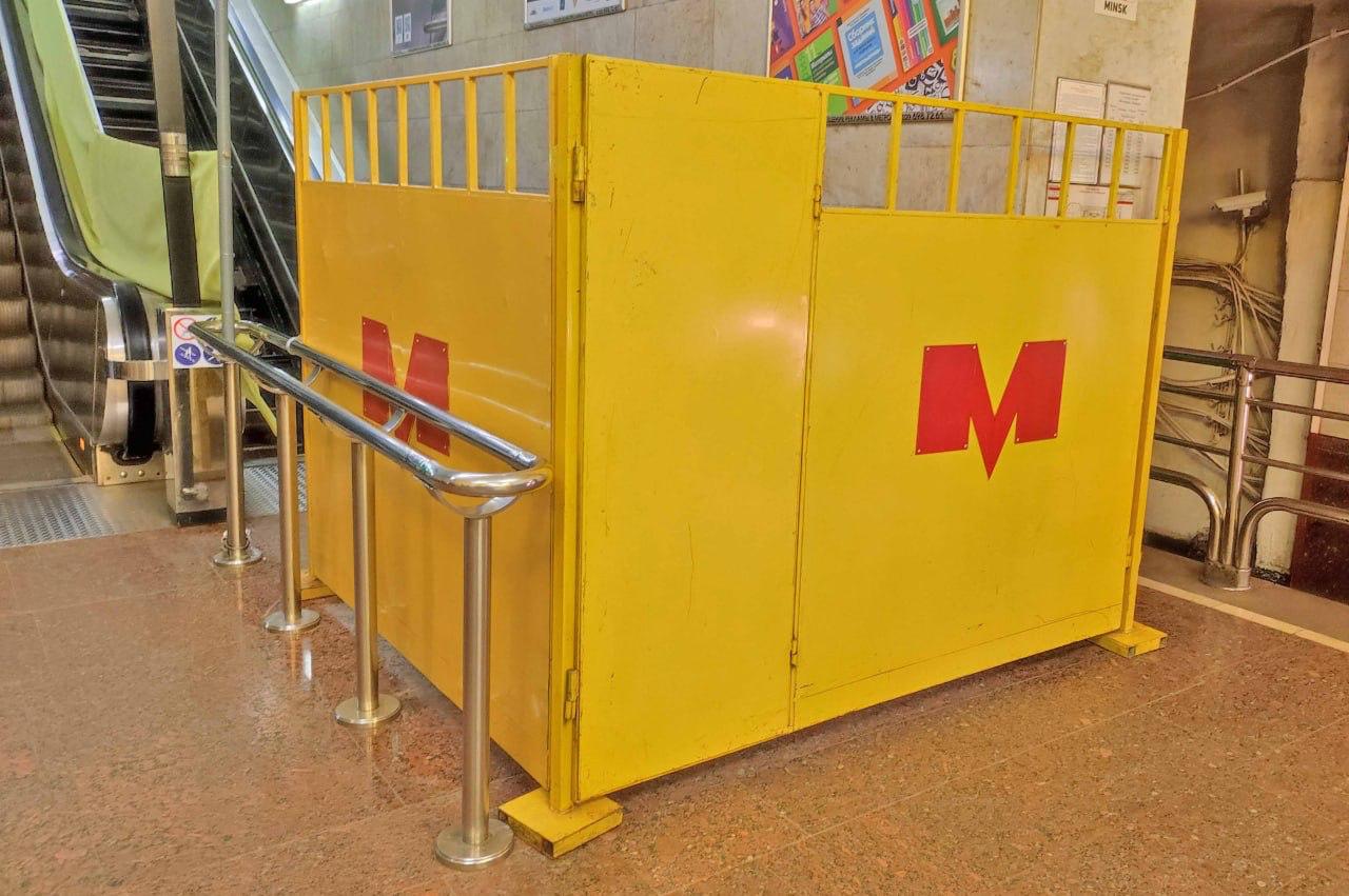 Escalators at Minsk's Oktyabrskaya metro station to be shut for major repairs