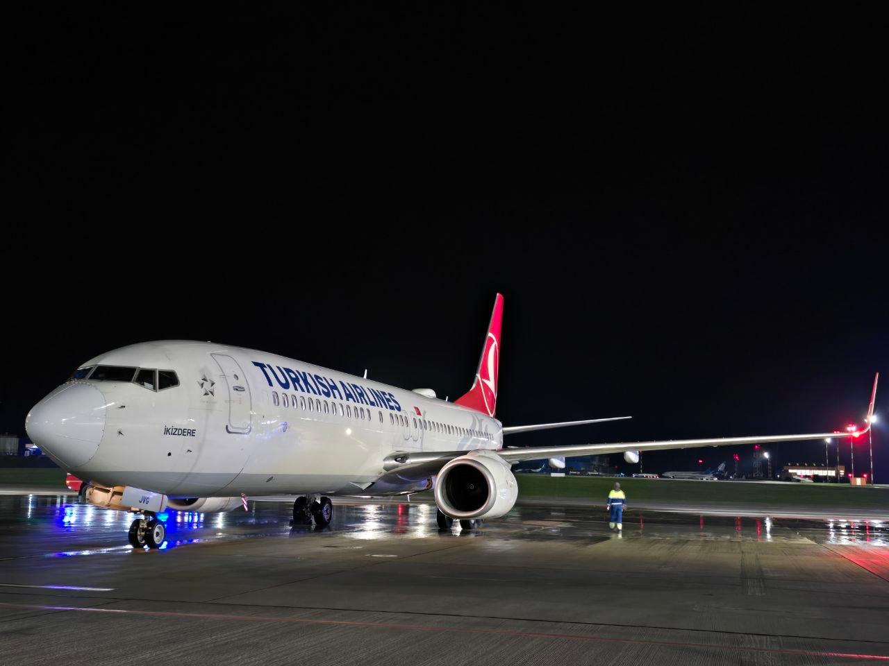 Turkish Airlines resumes direct Istanbul–Minsk flights