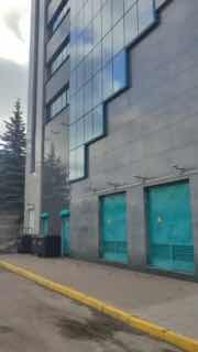 Birds keep crashing into mirrored building on Dzerzhinskogo in Minsk