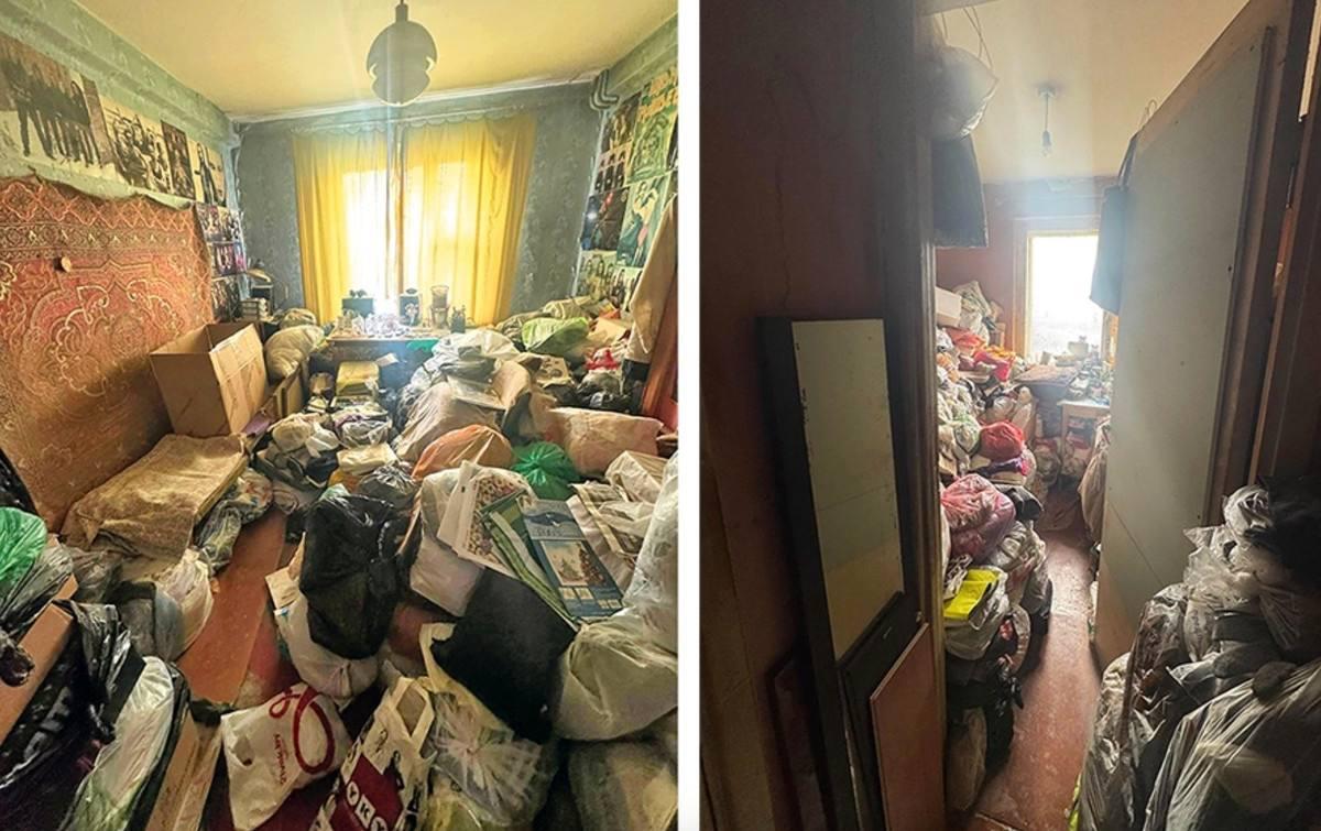 Minsk Resident's Apartment Turned into a Garbage Dump