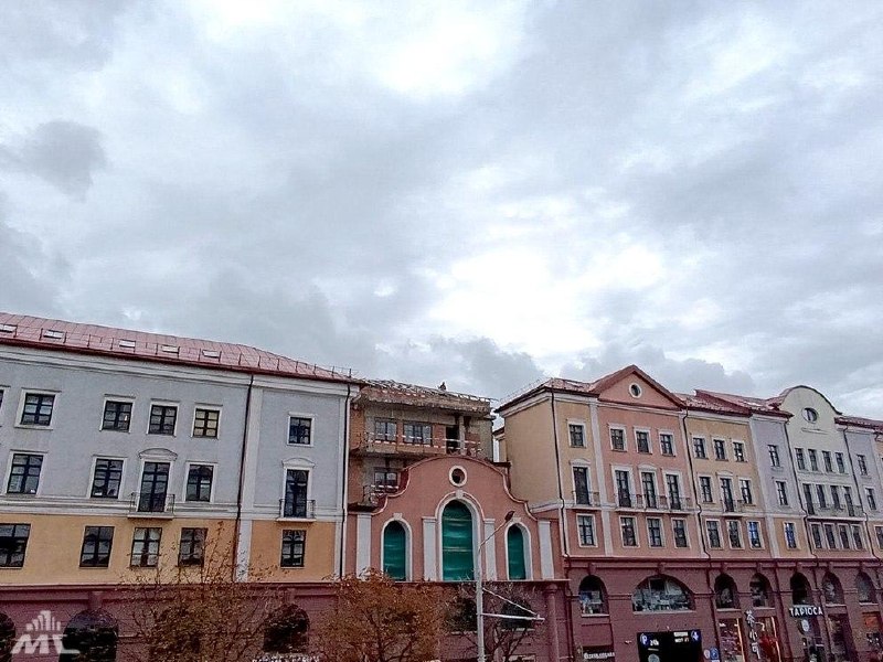 Reconstruction continues on building No. 24a on Revolyutsionnaya Street