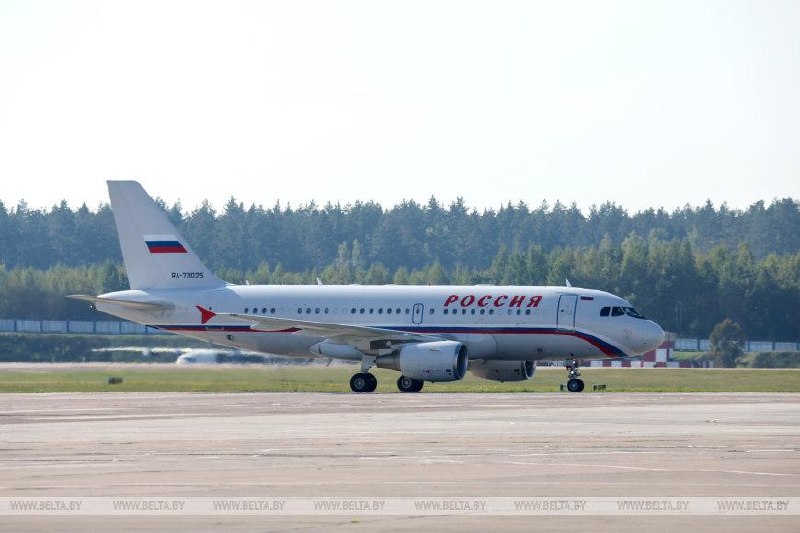 Russian Prime Minister Mikhail Mishustin arrives in Belarus for two-day visit
