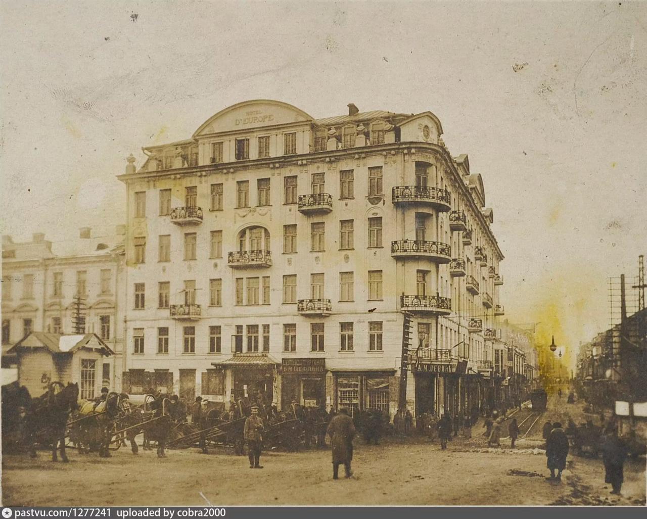 Did you know? Minsk's first elevator appeared in the 'Evropa' hotel