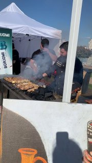 Atmosphere at the Georgian festival in Minsk