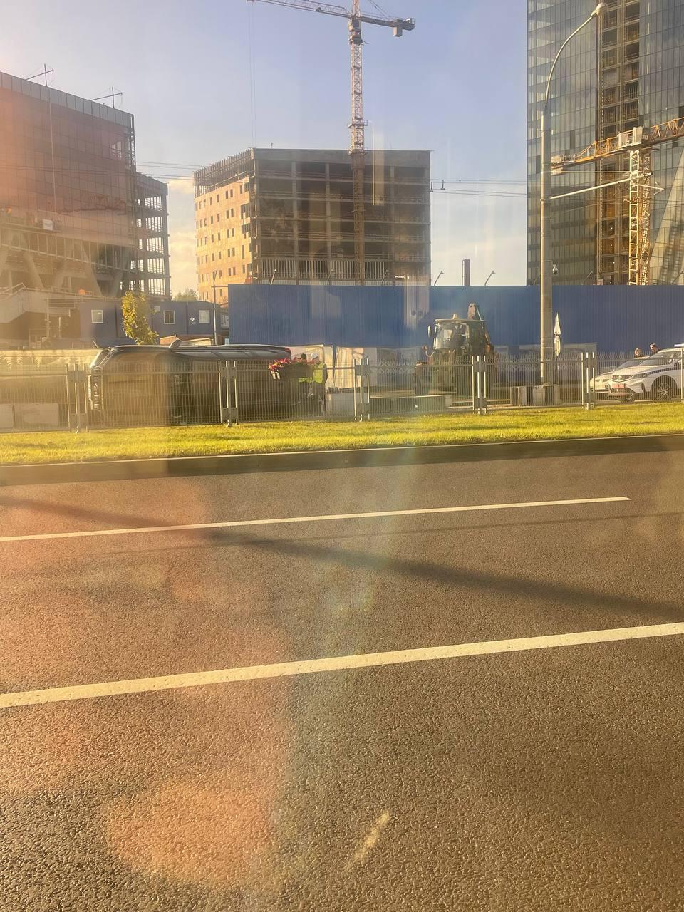 Traffic disrupted on Filimonova due to overturned vehicle