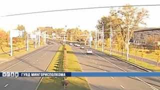 Three cars collide on Prospekt Pobediteley, four elderly injured