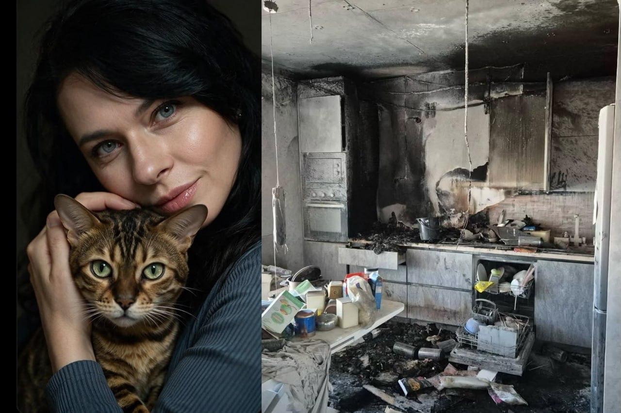 Cat accidentally turned on stove and died in fire in Soligorsk