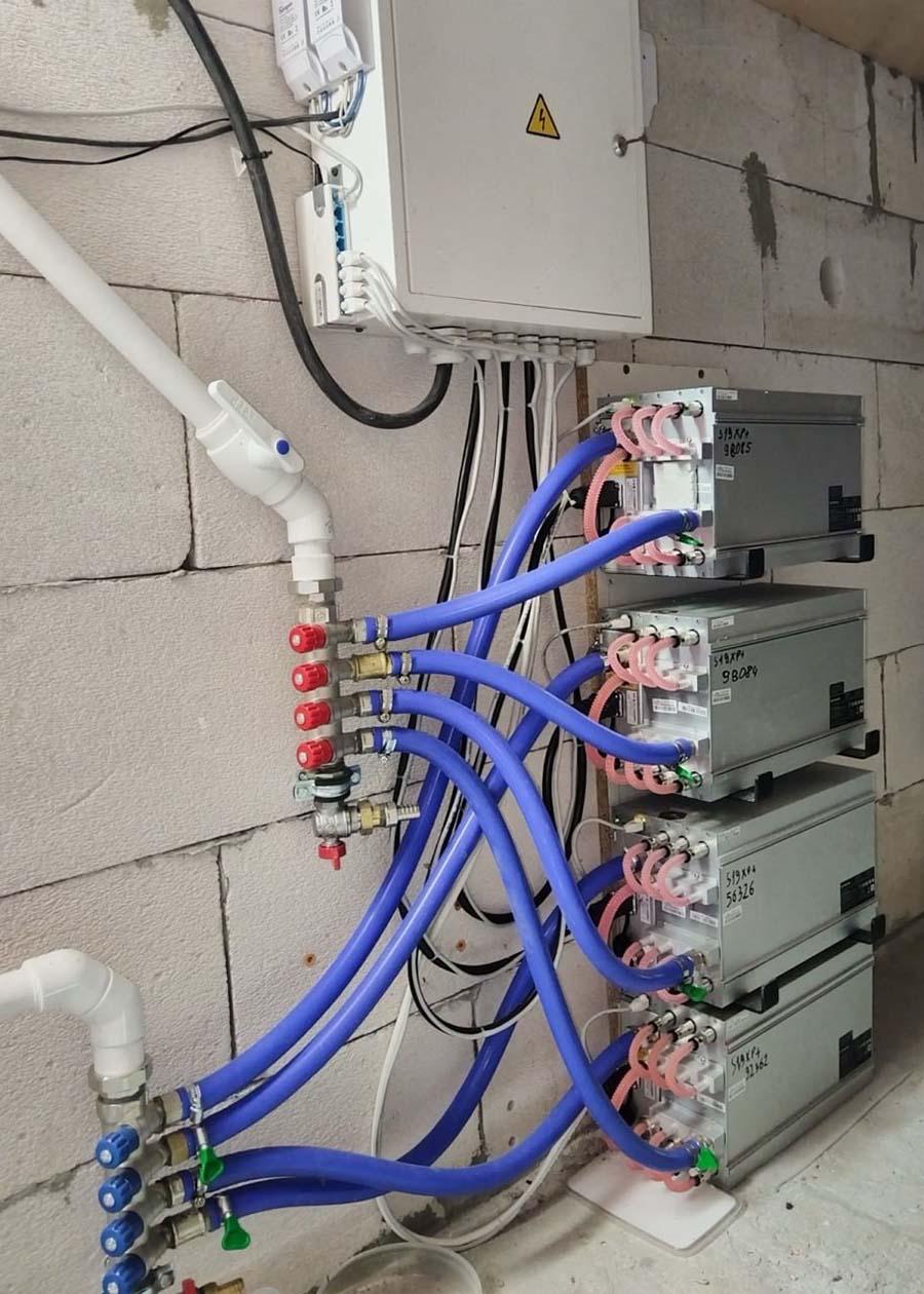 In Gomel region, a Belarusian set up a cryptocurrency mining farm on his property