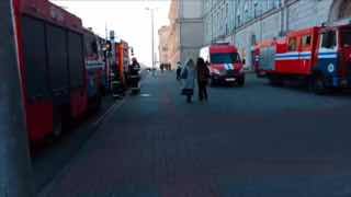 Firefighters extinguish apartment fire on Engelса Street in Minsk