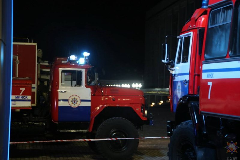 MCHS and Metro Civil Defense Drill at Oktyabrskaya Station Overnight on October 22