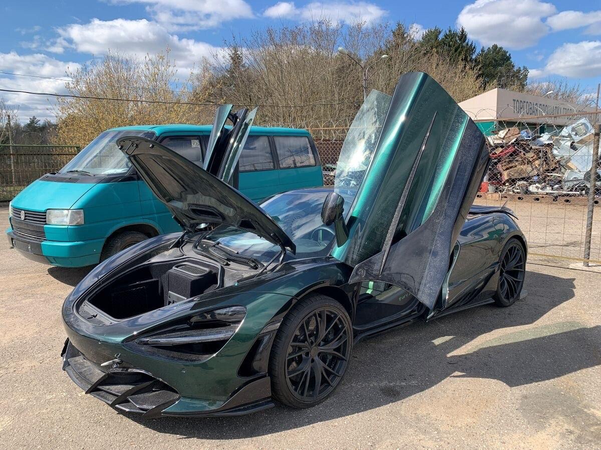 En Biélorussie, la vente du McLaren 720S Spider saisi échoue à nouveau
