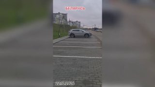 In Minsk, a spot was found where you can charge an electric car for free
