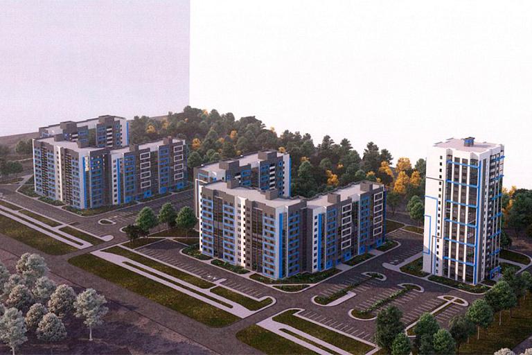 Construction d'un complexe résidentiel rue Gourskogo