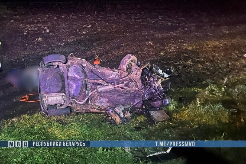 Three young people killed in car crash in Minsk region