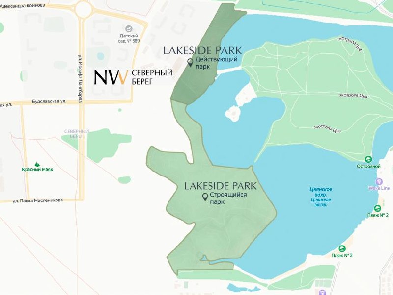 Lakeside park near Tsnyanskoye reservoir to expand over fivefold