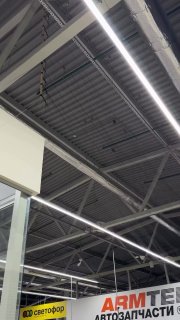 Bird nets installed at Yarkiy shopping center in Minsk