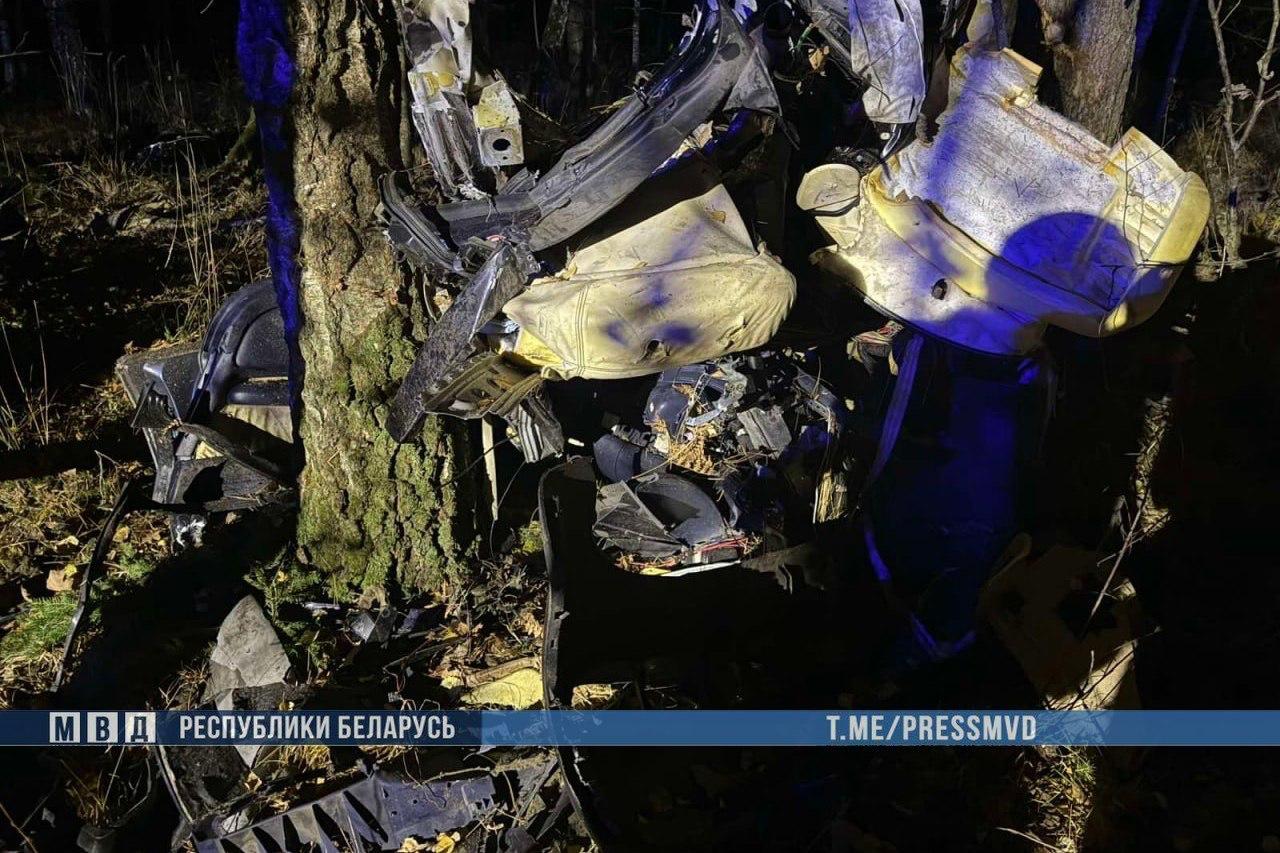 Three teens killed in nighttime crash in Gomel region, two others hospitalized