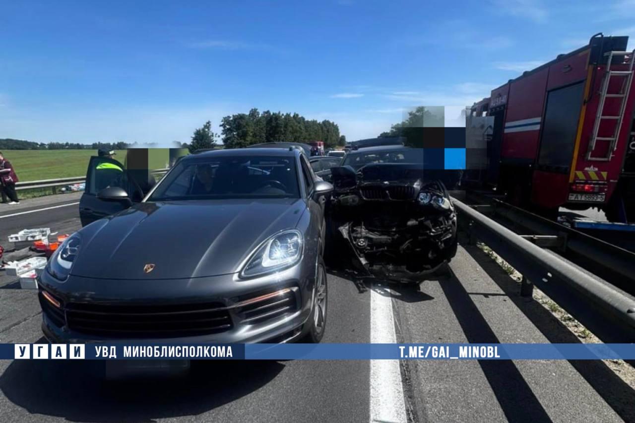 Accident en chaîne dans le district de Dzerjinski : détails