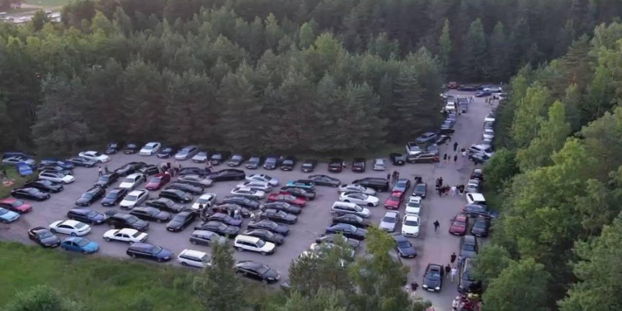Police in Uzda district stop unsanctioned drift car event