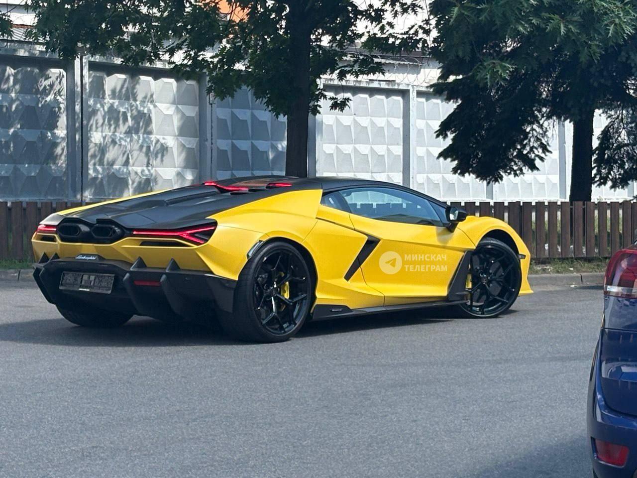 Lamborghini Revuelto spotted on Trostenetskaya Street in Minsk