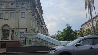 Lenina Street in Minsk returns to normal after recent fire