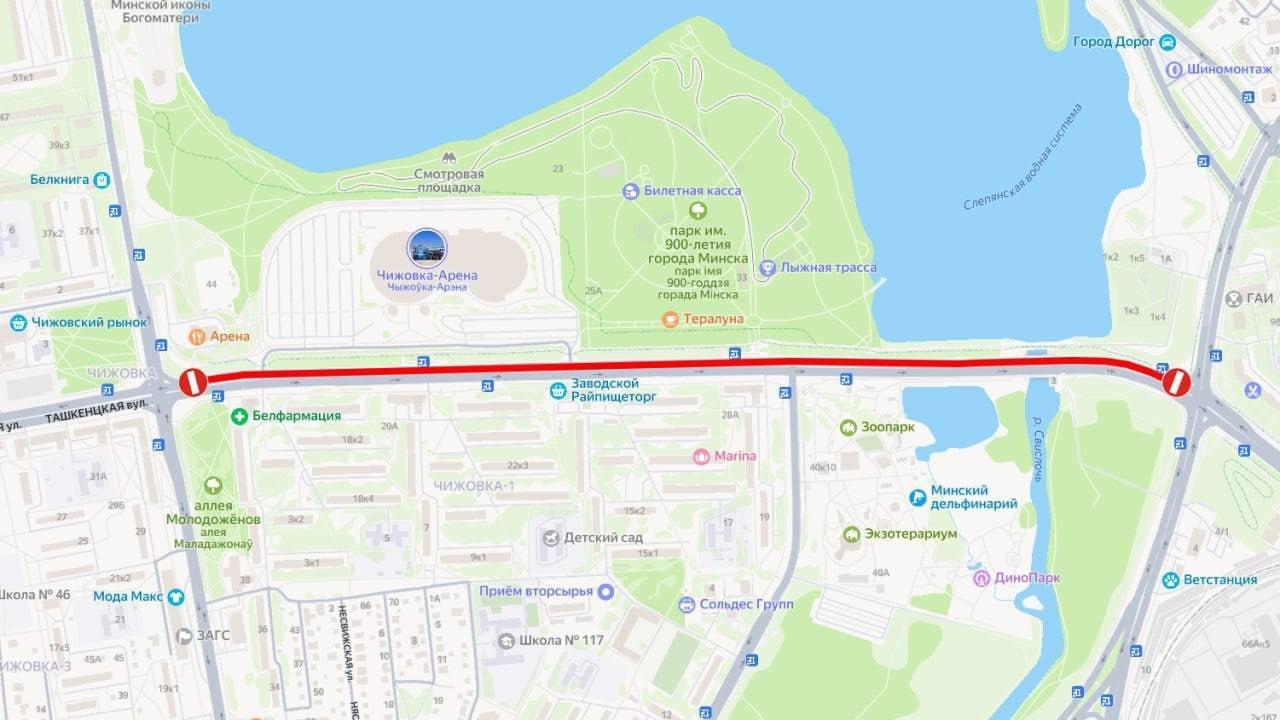 On July 3, traffic will be temporarily restricted on Tashkentskaya Street and Mulyavina Boulevard in Minsk