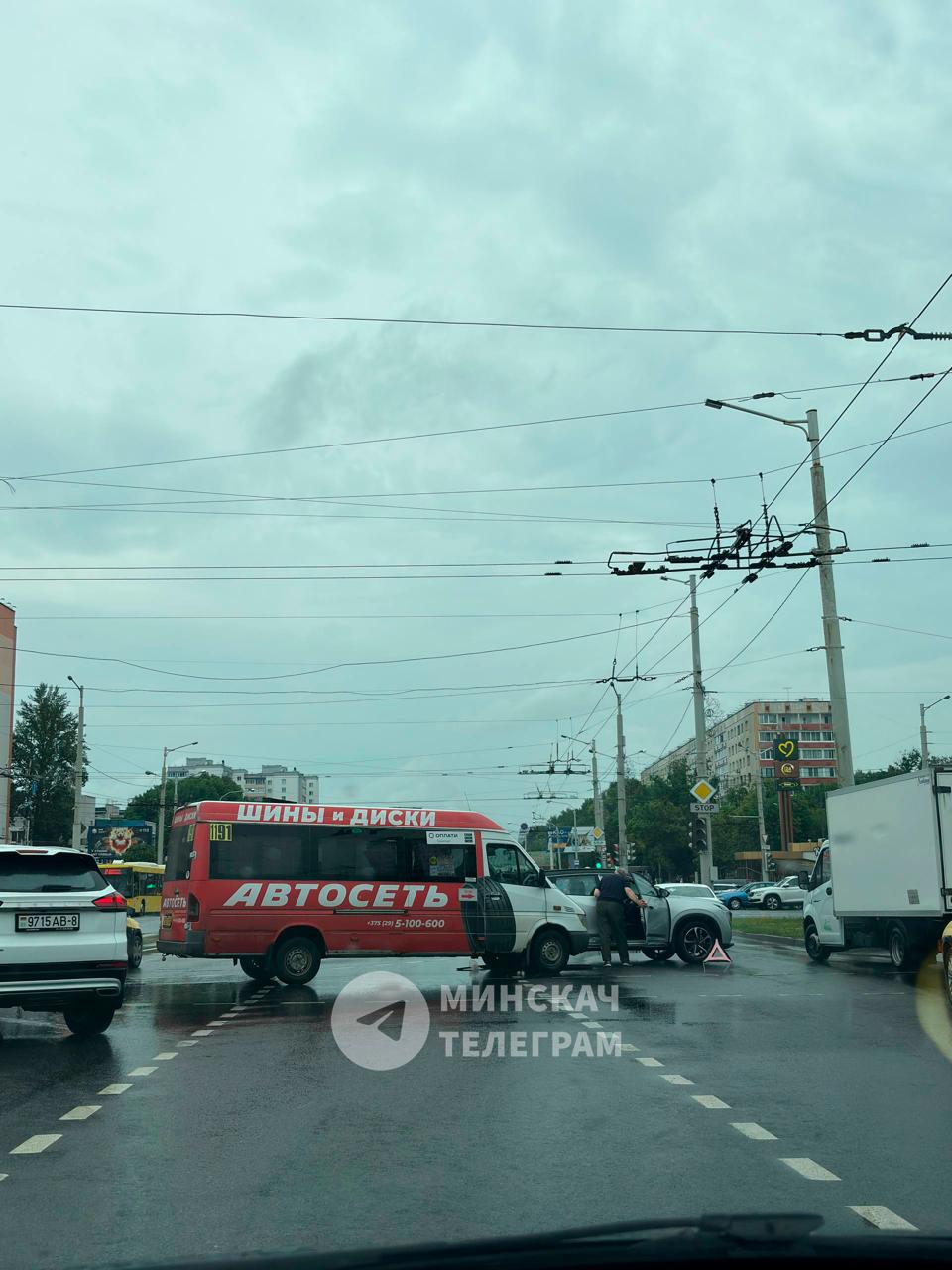 Accidente en Pushkinskaya